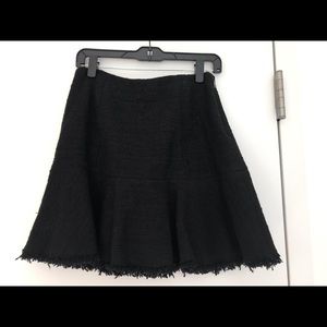 Tweed Ruffle Rebecca Taylor Skirt